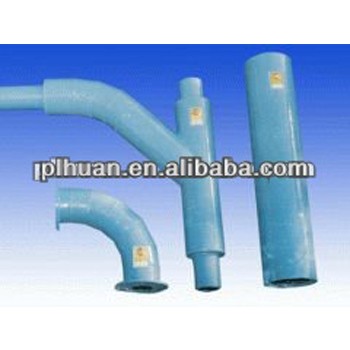 anti-fraying Cast Basalt Lined Steel Pipe