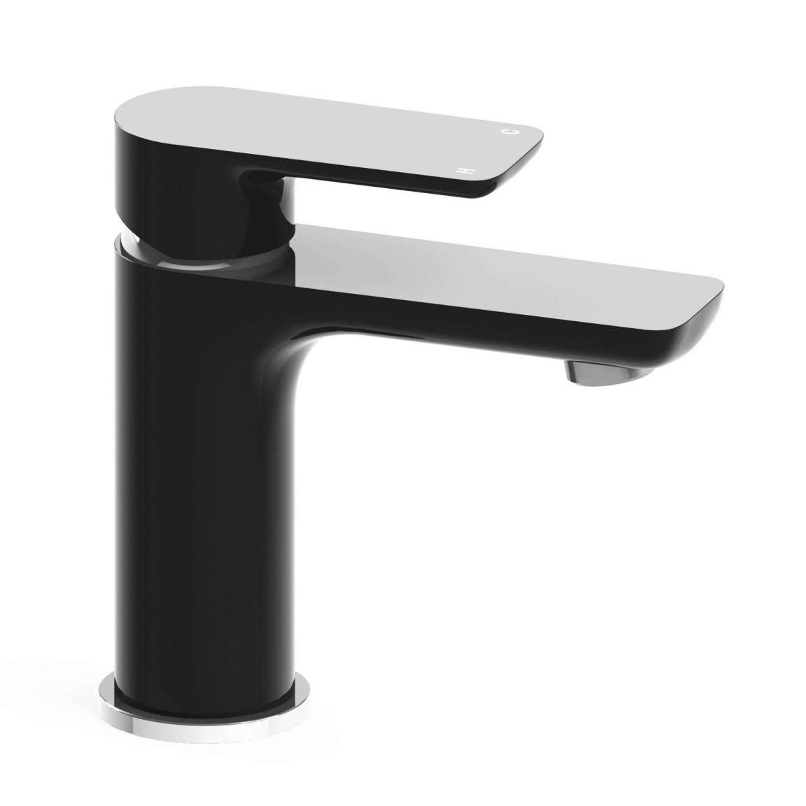 Basin Mixer Black Chrome