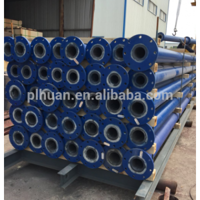 excellent Cast Basalt Lined Steel Pipes